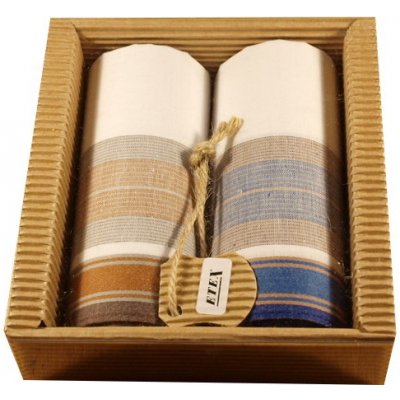 Etex Dárkové pánské kapesníky 2ks – Zboží Mobilmania