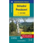 Střední Posázaví 1:50 000 turist. mapa – Hledejceny.cz