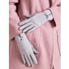 dámské světle šedé rukavice at-rk-9502.25-gray