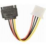 Gembird redukce napájení MOLEX F SATA M 15cm CC-SATA-PS-M – Zboží Živě
