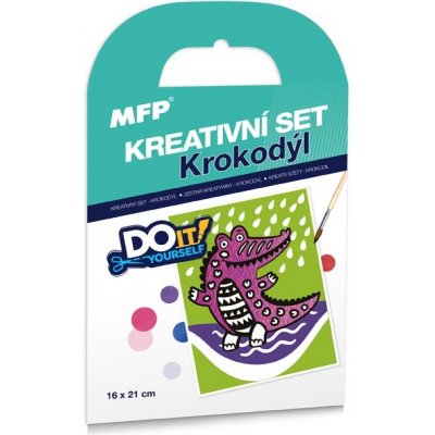 MFP kreativní set Krokodýl písková technika – Zbozi.Blesk.cz