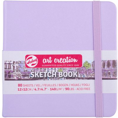 Talens Art Creation Skicák v pevné vazbě Pastel Violet 12 x 12 – Zboží Dáma