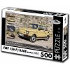 Puzzle Retro-Auta Fiat 126 P,650E Maluch 1987 500 dílků