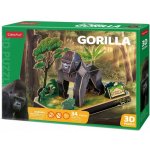 CubicFun 3D puzzle Zvířecí kamarádi Gorila 34 ks – Sleviste.cz