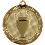 Designová kovová medaile Trofej Zlatá 3,2 cm – Zboží Mobilmania
