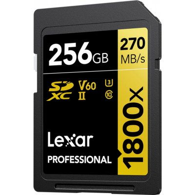 Lexar SDXC UHS-II 256 GB LSD1800256G-BNNNG – Sleviste.cz