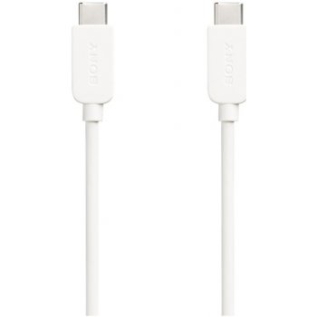 Sony CP-CC100 USB-C na USB-C 2.0, 100cm, bílý