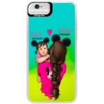 Pouzdro iSaprio Mama Mouse Brunette and Girl - iPhone 6 Plus/6S Plus – Zboží Mobilmania