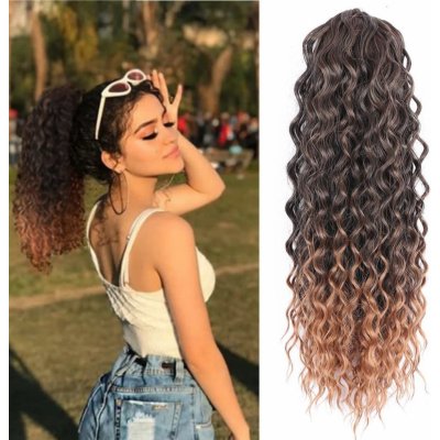 Girlshow Stahovací culík, cop kudrnatý Afro - 1BT30 – Zboží Mobilmania