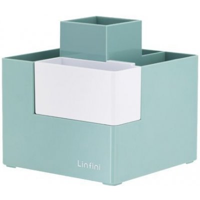 Stojánek plastový DELI LINFINI - zelený – Zbozi.Blesk.cz