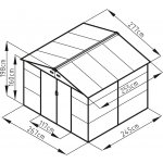 G21 GAH 706 277 x 255 cm hnědý – Zboží Mobilmania