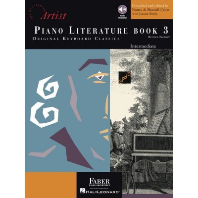 Faber Piano Adventures® Piano Literature Book 3 Revised Edition noty na klavír + audio