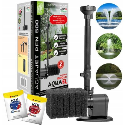 AquaEl PFN 500 500L/h výtlak 70 cm – Zboží Mobilmania