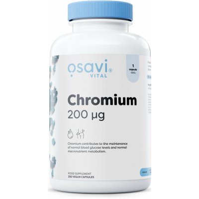 Osavi Chromium 200mcg 250 vegan kapslí – Hledejceny.cz