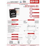 BS Battery BTX14AHL-BS | Zboží Auto