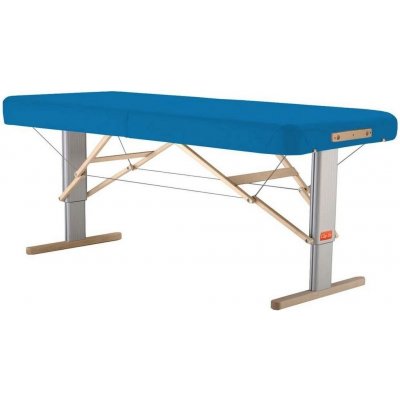 Clap Tzu Linea Physio Přenosné elektrické masážní lehátko Barva: PU azurová azure , Doplňky: akumulátorové napájení, Rozměry: 192 x 65 cm od 192 x 65 cm 29 kg 13 barev