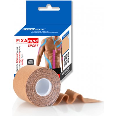 FIXAtape Sport Standard tejp. páska 5 cm x 5 m růžová – Sleviste.cz