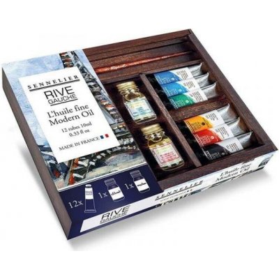 Sennelier Rive Gauche Sada olejových barev 12x10ml