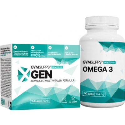 XGen 90 kapslí + Omega 3 90 kapslí – Hledejceny.cz