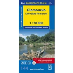 Olomoucko cyklistické trasy 1:70 000