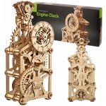 Ugears 3D mechanické puzzle Hodiny motoru 265 ks – Sleviste.cz