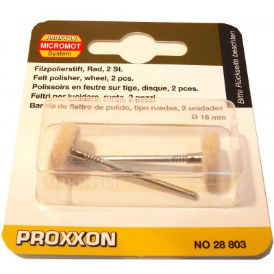 Proxxon 28803 Plstěné lešticí tělísko Kotouč 2 ks – Zboží Dáma