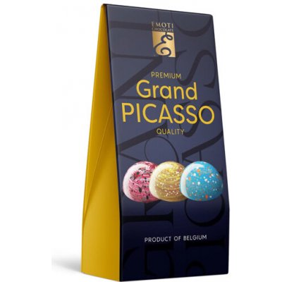 Emoti Chocolate Emoti Grand Picasso black 58 g – Sleviste.cz
