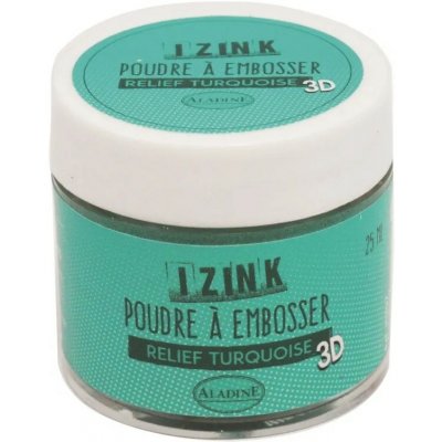 Aladine Embosovací turquoise tyrkysový 25 ml – Hledejceny.cz