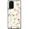 Pouzdro a kryt na mobilní telefon Xiaomi Pouzdro Mobiwear Glossy Xiaomi Redmi Note 10 pro - G035G - Tenké rostlinky s květy