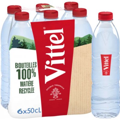 Vittel Přírodní minerální voda 6 x 0,5 l – Hledejceny.cz