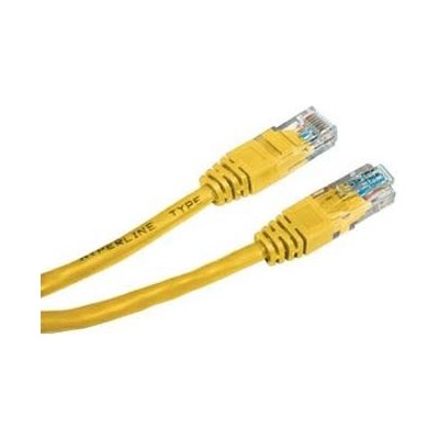 Neutralle 36702 UTP patch, RJ45 samec - RJ45 samec, 0,25m, žlutý