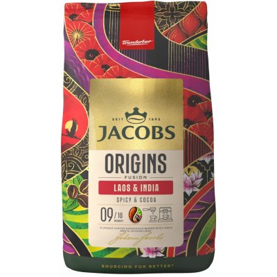 Jacobs Origins Laos & India zrnková 1 kg – Hledejceny.cz