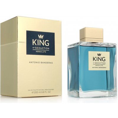 Antonio Banderas King of Seduction Absolute toaletní voda pánská 200 ml – Zboží Mobilmania