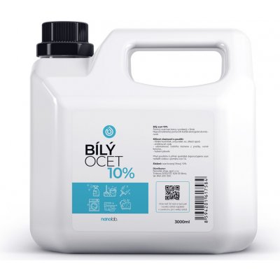 Nanolab Bílý ocet 10% 3 l – HobbyKompas.cz