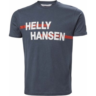 Helly Hansen pánské tričko RWB Graphic 53763 597 tmavě modrá