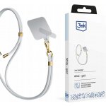 3mk EasyClip univerzální šňůrka pro telefony se zadním krytem bílá – Hledejceny.cz