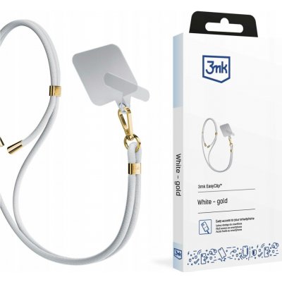 3mk EasyClip univerzální šňůrka pro telefony se zadním krytem bílá – Hledejceny.cz
