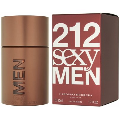 Carolina Herrera 212 Sexy Men toaletní voda pánská 50 ml – Zbozi.Blesk.cz