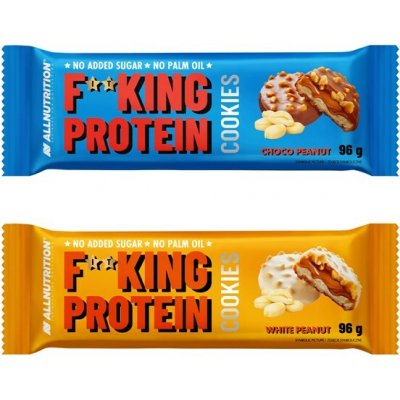 Allnutrition Fitking Protein Cookies Ořechy a mléko 96 g – Zboží Dáma