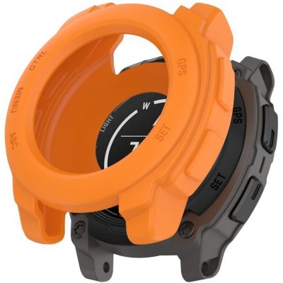VSECHNONAMOBIL 106311 TPU HALF COVER Kryt pro Garmin Instinct E 40mm oranžový – Zboží Živě