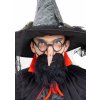 Karnevalový kostým Čarodějnický nos s brýlemi