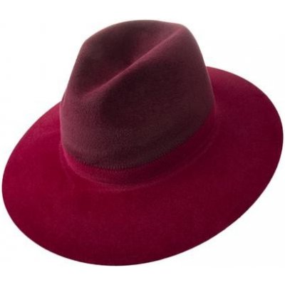 Plstěný klobouk bordo Q1018 52645/14BD