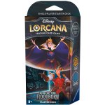 Disney Lorcana TCG Rise of the Floodborn Starter Deck Amber / Sapphire – Zboží Mobilmania