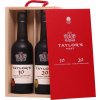 Víno Set Taylor's 10y Old Tawny Port a 20y Old Tawny Port 20% 2 x 0,375 l (kazeta)