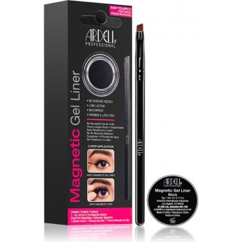 Ardell Magnetic Gel Liner magnetická gelová linka se štětečkem Black 3 g