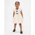 GAP Baby šaty s mašlemi Bílá – Sleviste.cz