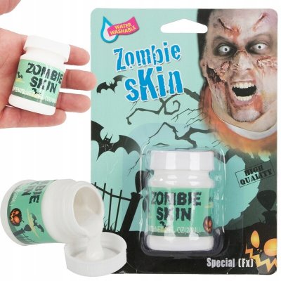 Halloween zombie make up 28 ml bílý – Zboží Dáma