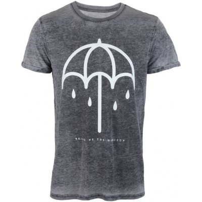 Tričko metal Rock Off Bring Me The Horizon Umbrella šedá – Zboží Mobilmania