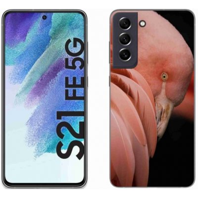 mmCase Gelové Samsung Galaxy S21 FE 5G - plameňák 3 – Zboží Mobilmania