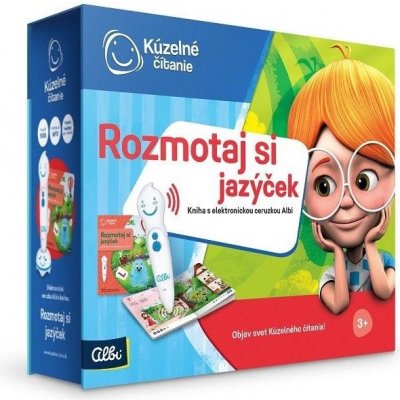 Kouzelné čtení Albi Kúzelné čítanie Albi tužka + Rozmotaj si jazýček SK 8590228061867 – Zboží Mobilmania